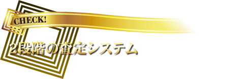 2段階の査定システム